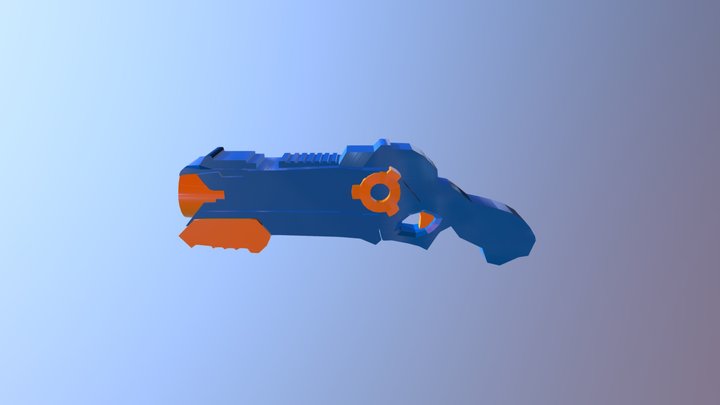 nurf gun 3D Model