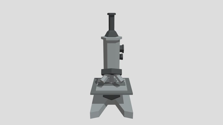 Microscope 3D Model