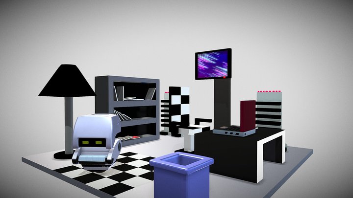 Escena de MO Play-Room 3D Model