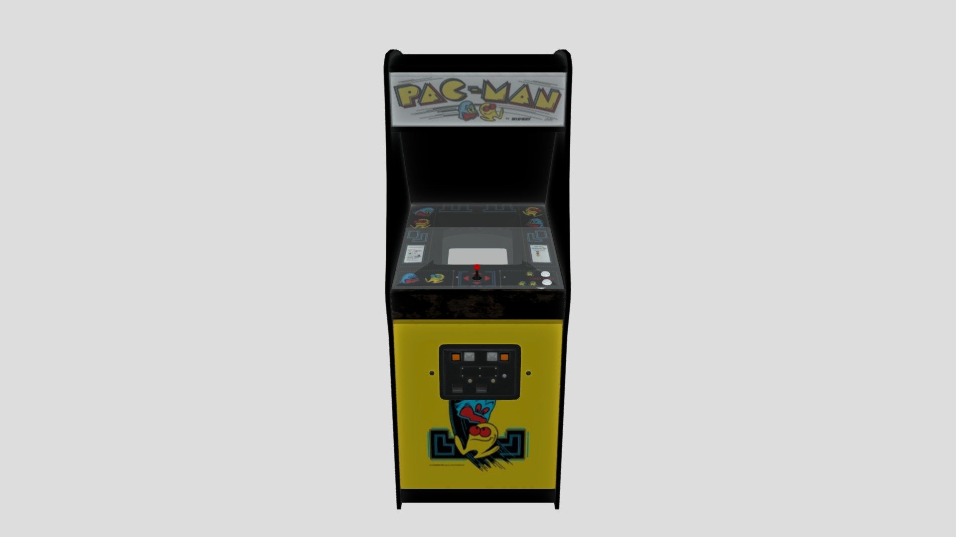 Pac-Man - Download Free 3D model by aAquariuZz [b28427e] - Sketchfab