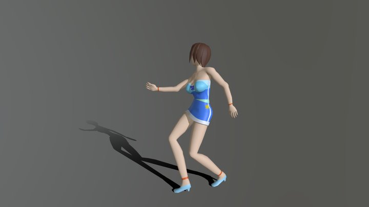 Dance 3D Model