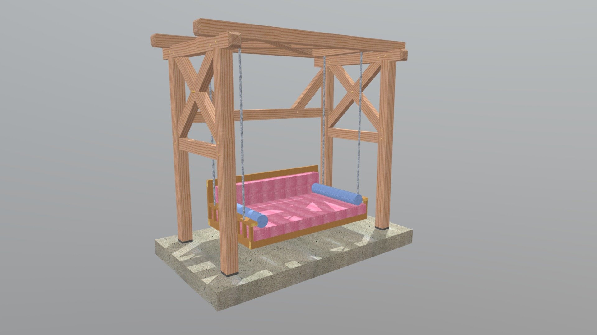Bedswing (40900) — Sketchfab embed 3D viewer