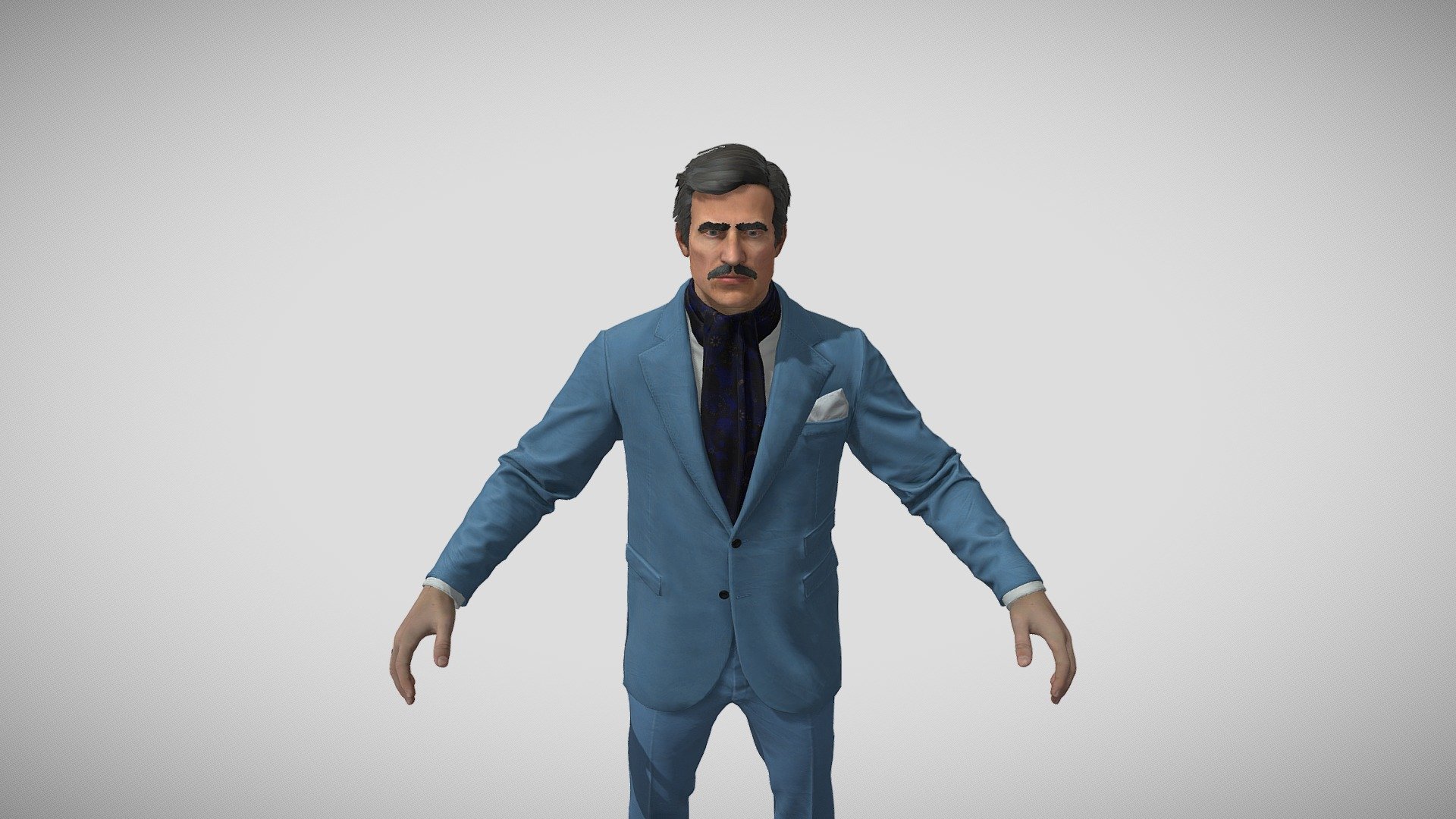 ⭐ Ewing - Wolf. New Colossus - Download Free 3D model by Nazar Okruzhko ...