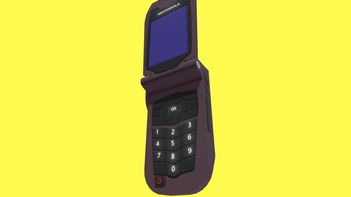 Motorola i880 3D Model