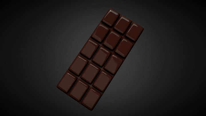 Chocolat bar 3D Model