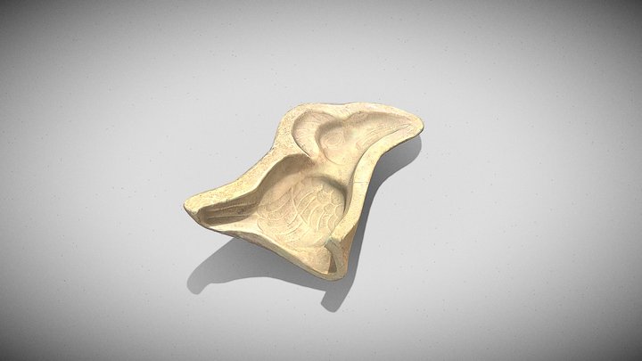 Molde con figura de tucán 3D Model