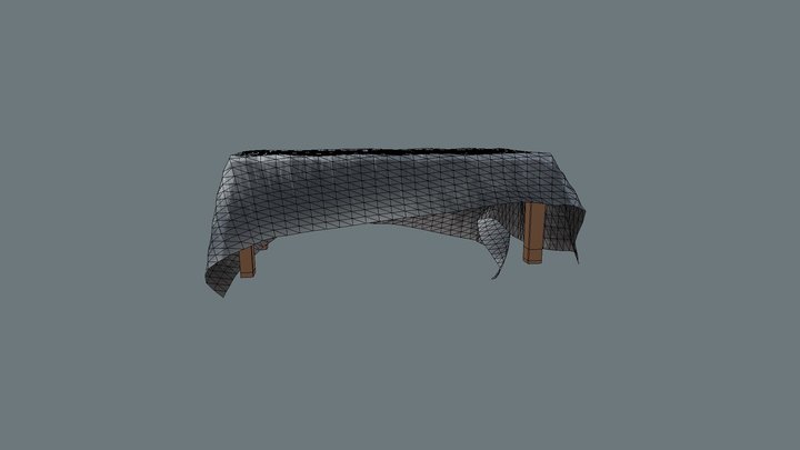 Table - Low Poly 3D Model