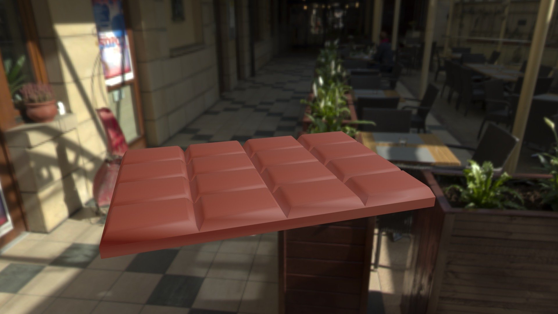 barretta di cioccolato