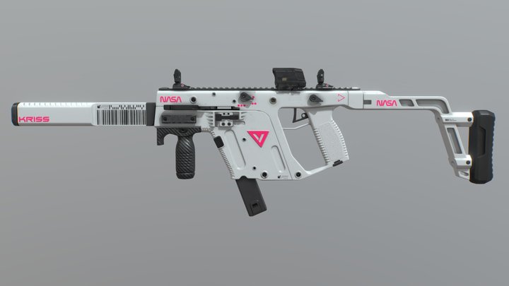 Kriss vector nasa skin 3D Model