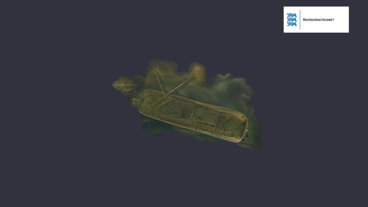 Barokiajastu purjeka vrakk/ 17th century wreck 3D Model