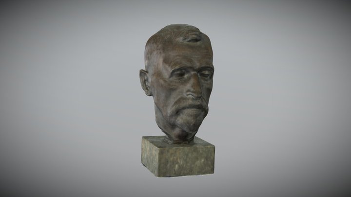 Richard Hamann 3D Model