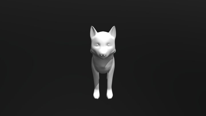 Husky 3D Model