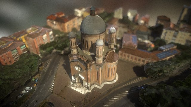 CHURCH - Earthquake Damage Assessment 3D Model