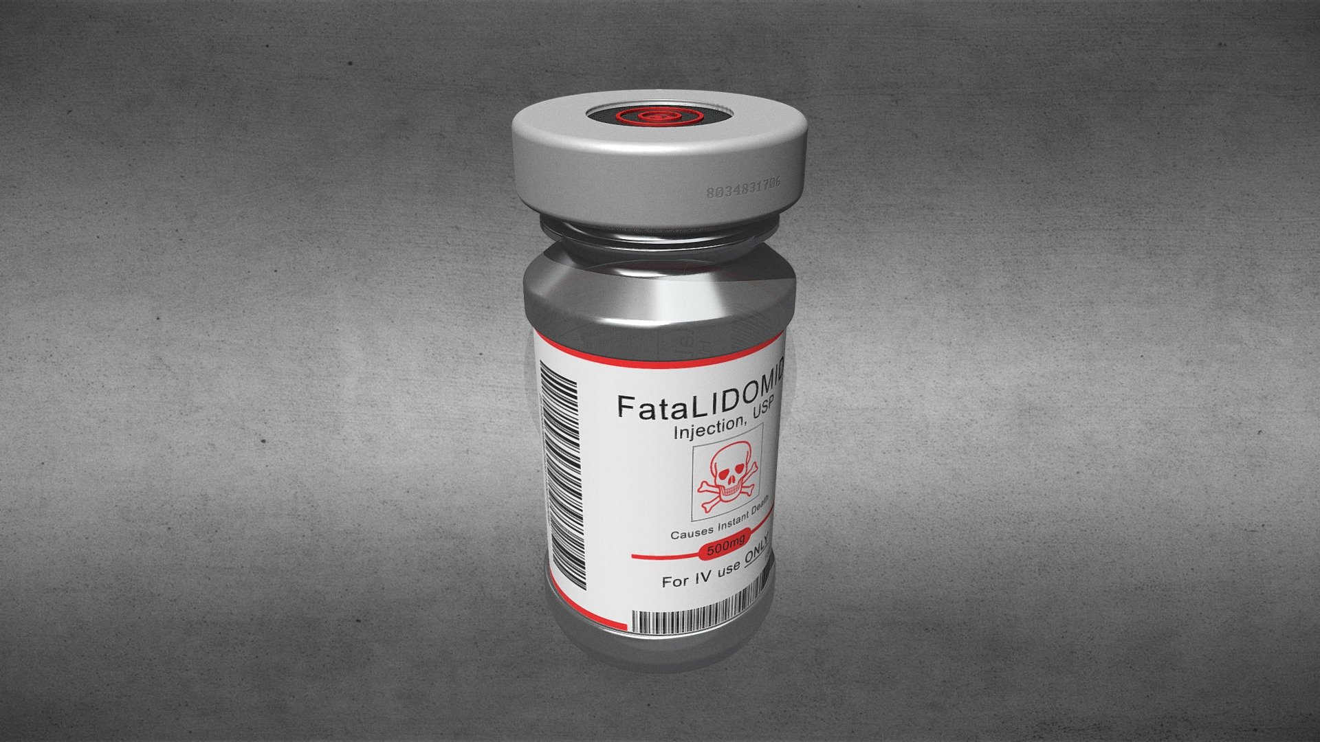 Hitman - Fatal Poision Vial MK2