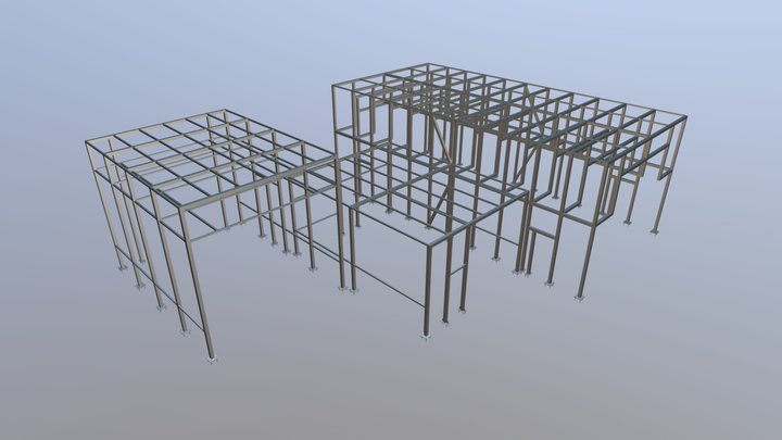 Комплекс объектов для оборудования 3D Model