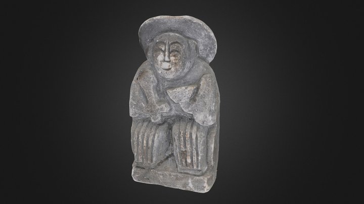 田の神 3D Model