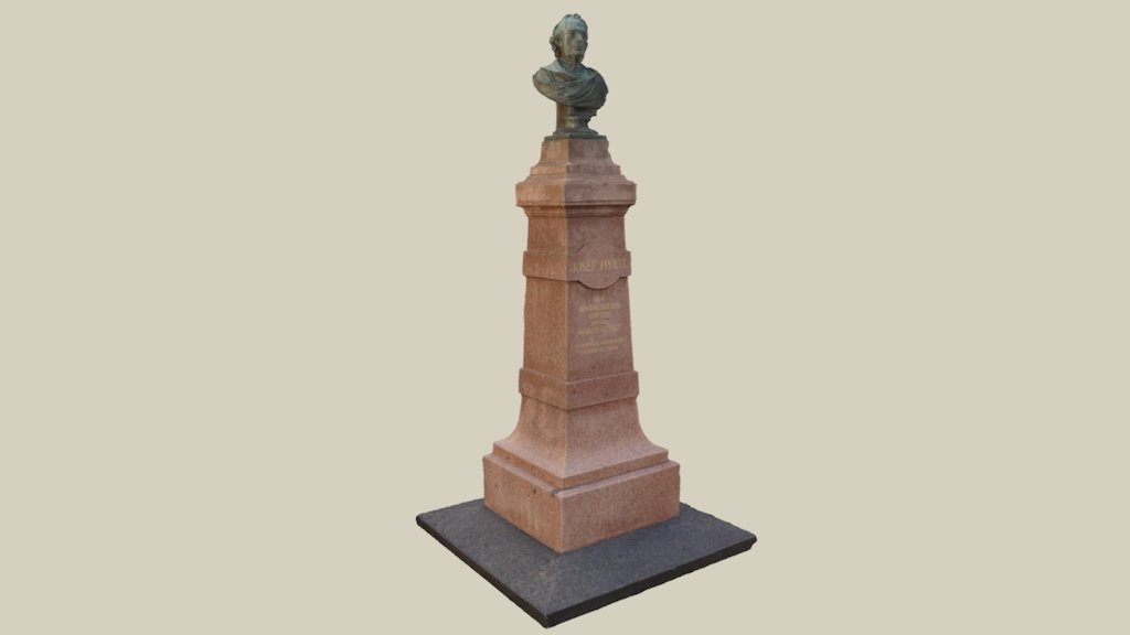Denkmal Josef Hyrtl — Sketchfab embed 3D viewer