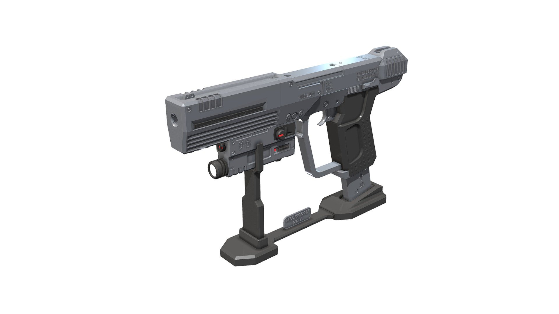 M6C Socom - Halo - Printable 3d model - Buy Royalty Free 3D model by ...