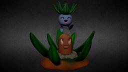 diglet minecraft banner - 3D model by TokyoMaster- [e624ae6] - Sketchfab