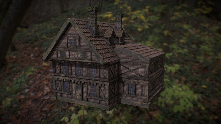 Old House – Gratis 3D-model STL