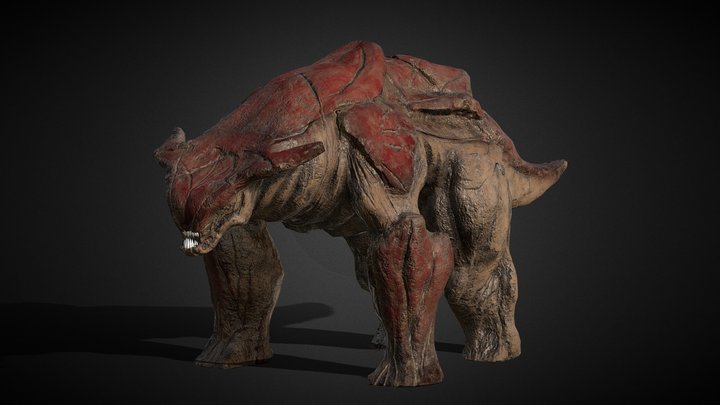 Creature "Wrecker" 3D Model
