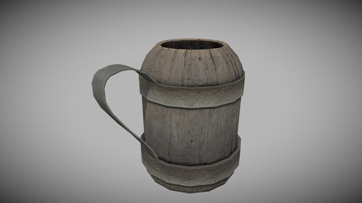 BS:Morrowind - Tankard 3D Model