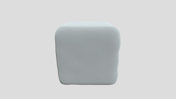 Ice Cube 3D Model