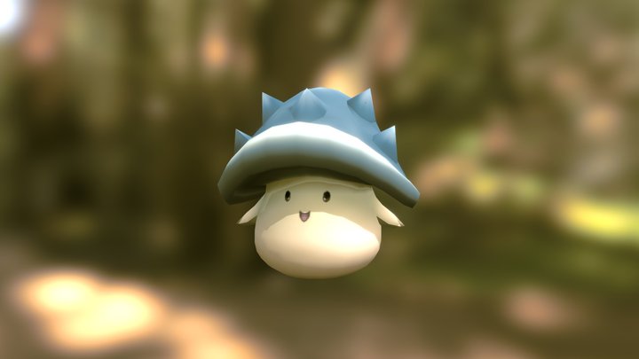 楓之谷: 刺菇菇 ( Maplestory: Horny Mushroom 3D model ) 3D Model