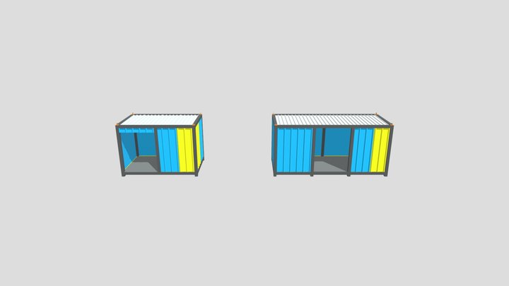1953 - CONTAINERS 3D Model