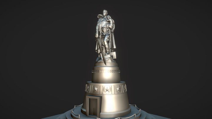 Warrior Liberator / Воин освободитель 3D Model