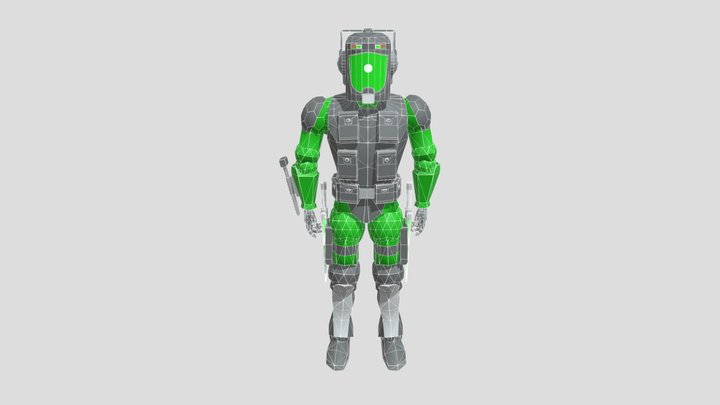 Solid+ Astro+ Man+(Skibidi+ Toilet).dae 3D Model