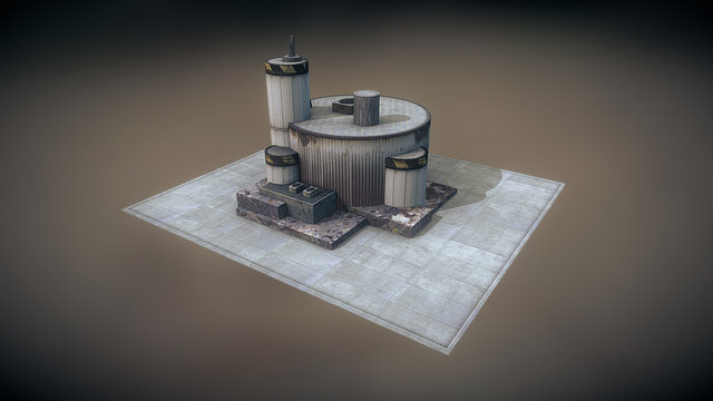 Factory 3D Model