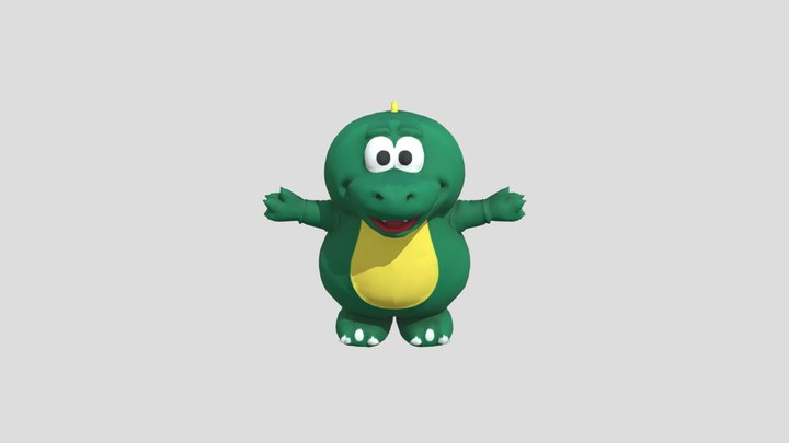 Garney The Dinosaur v0.5 3D Model