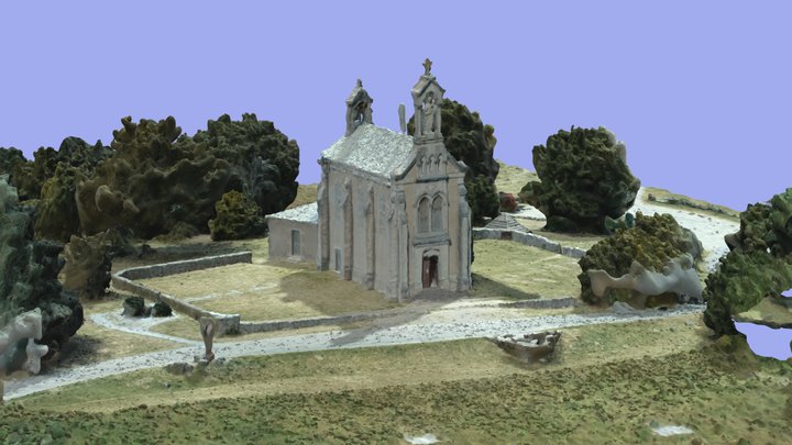 Chapelle du Mont Brouilly 3D Model