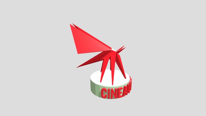 CineAutopsia Estatuilla 3D Model