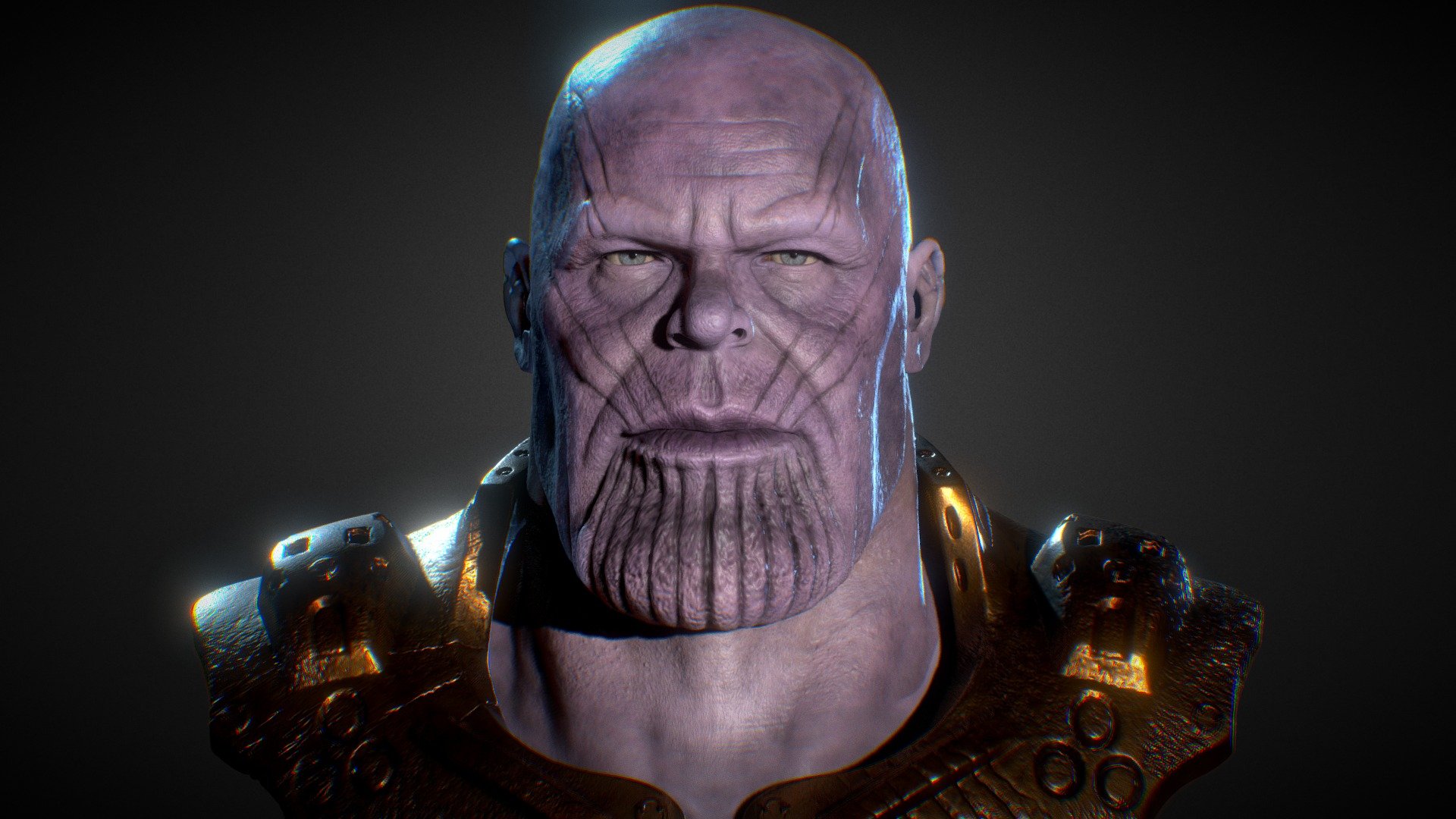 Thanos 3d Model Buy Royalty Free 3d Model By George Siskas Geosis093 B295df4 Sketchfab Store