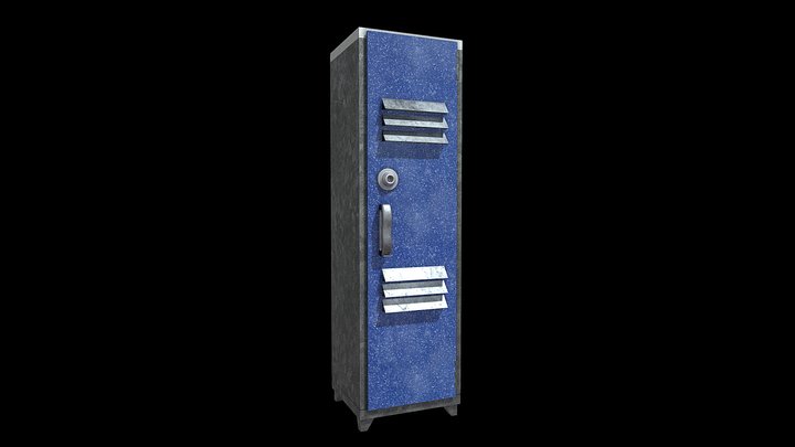 Locker 3D Model