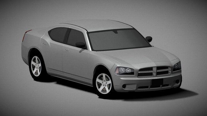 [FREE] 2008 Dodge Charger SXT 3D Model