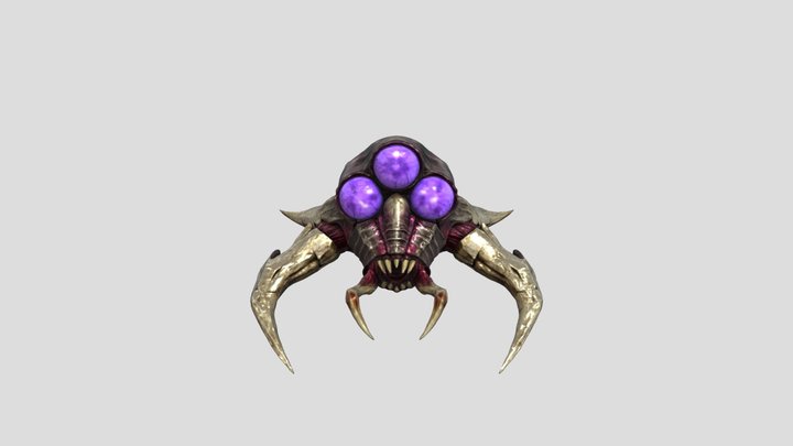 Tri-Eyed Crawler – Modello 3D gratuito STL