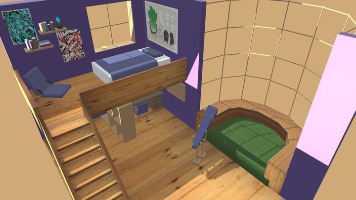 harlor 3D Model