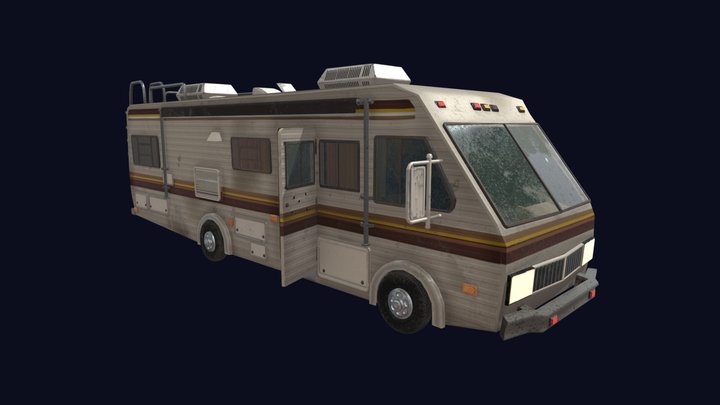 Breaking Bad RV Diorama 3D Model