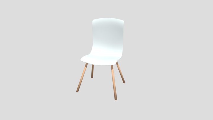 Scandinavian Chair 3D Model