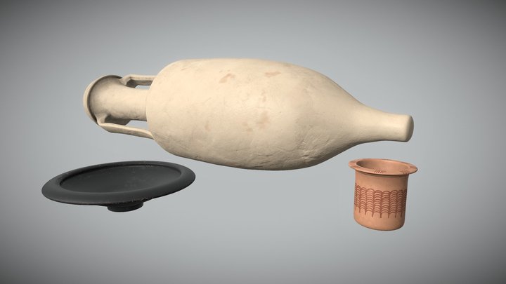 Cerâmica romana de Santa Olaia | séc. II-I a.C. 3D Model