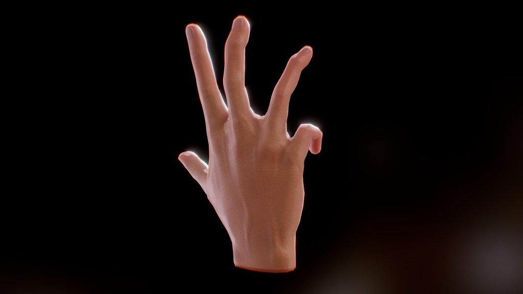 Hand animation test