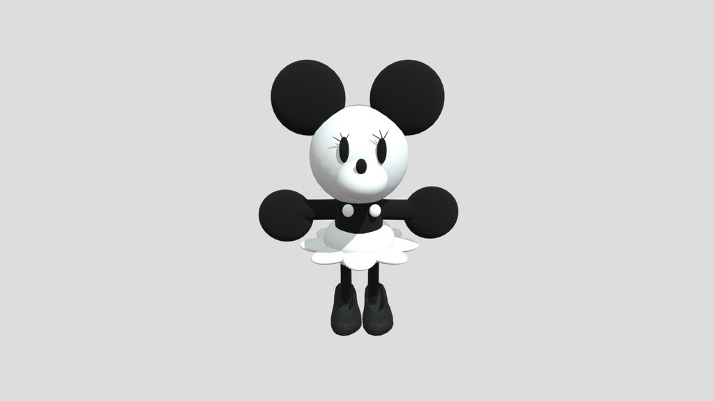 all cartoon 1920 public domain 3d model 1928 192