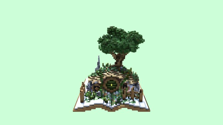 Hobbit House 3D Model
