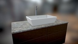 Bathroom sink 3D Model