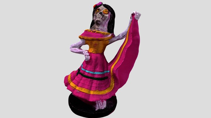 Fernandez_RibbonDressDancer 3D Model