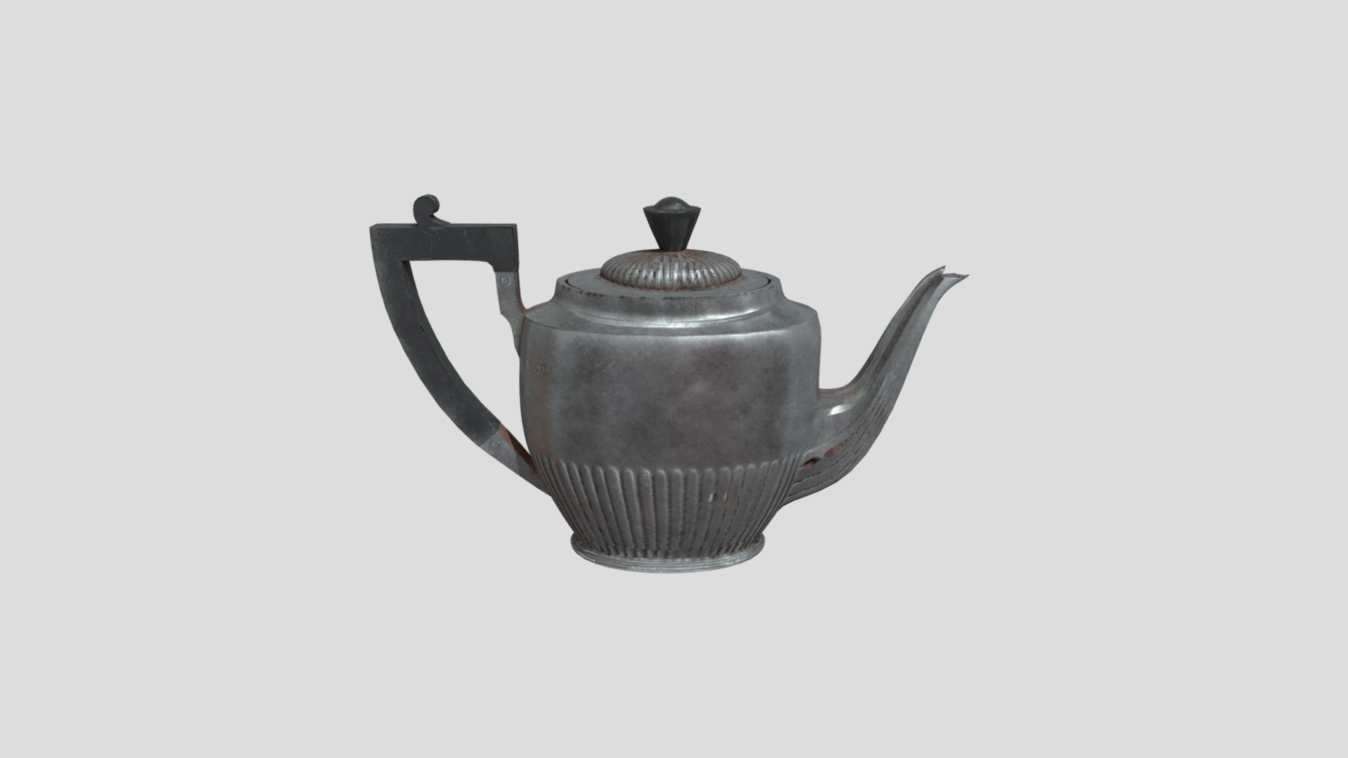 Old Rusty Teapot Download Free 3D model by patsuan [b2a050e] Sketchfab