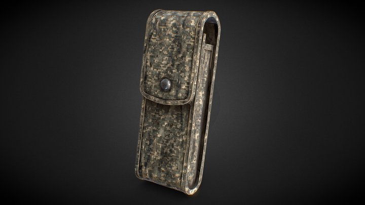 Molle Ammo Pouch - UCP Urban Cammo – Free 3D Model STL